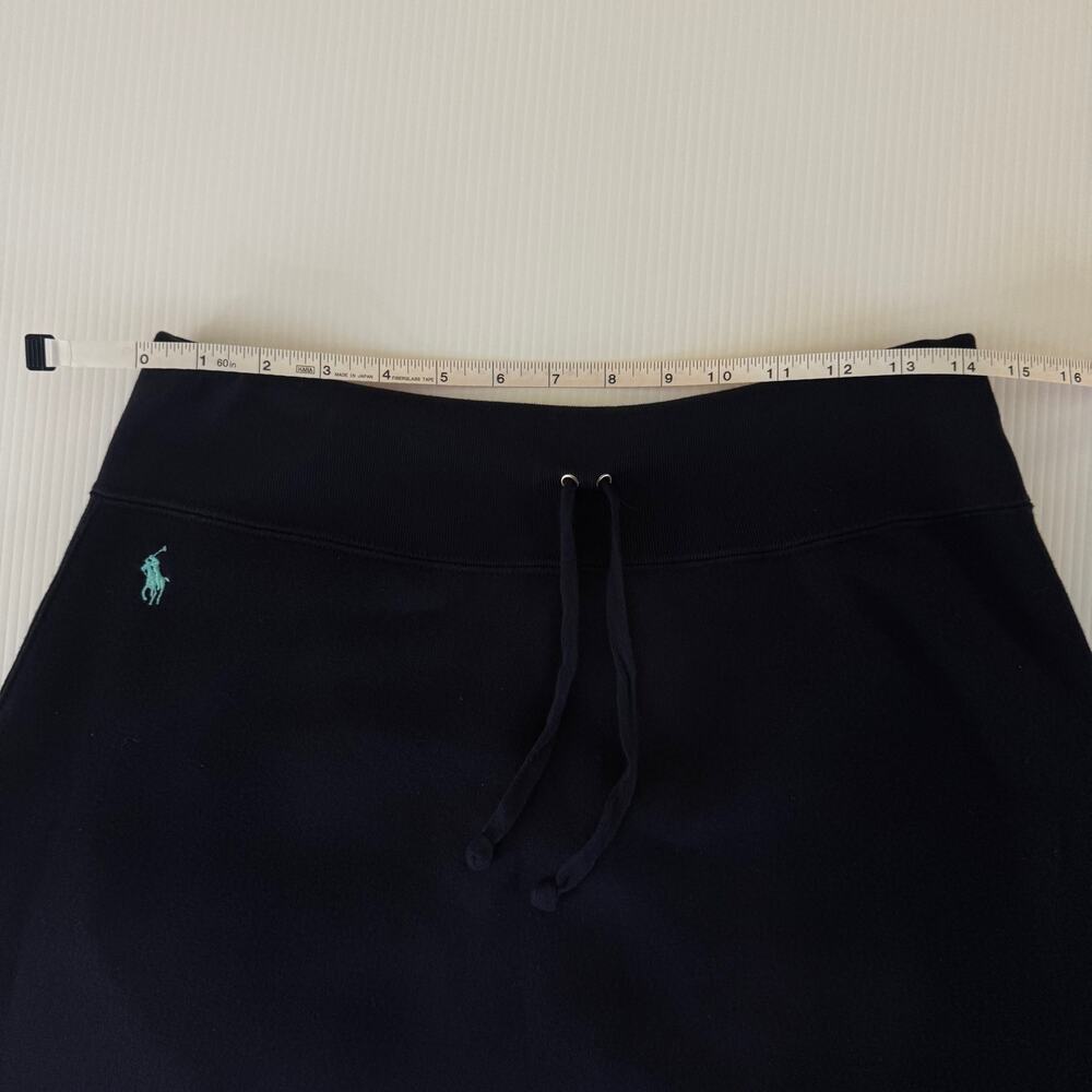 Ralph Lauren Cotton Skirt Medium A-Line Navy Athleisure Old Money Cruise Resort - Picture 11 of 16